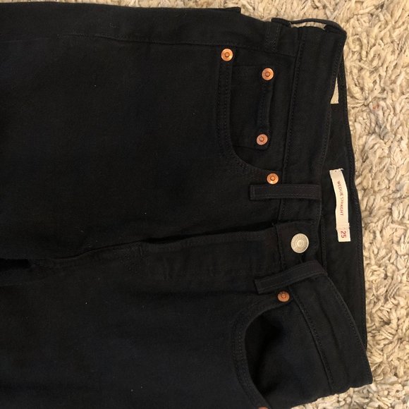 Levi's Wedgie Straight Black - 25 - Picture 5 of 10